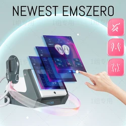 EMSzero-Machine de Sculpture Musculaire, 6500W, Hi-emt + RF, 4 Foy RF, Épaisseur Pelvienne, Coussinets en Option, Salon 2024