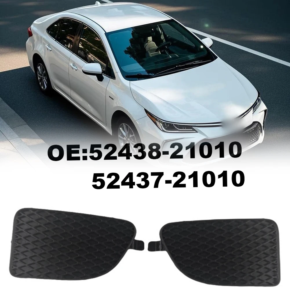 

2x Car Front Bumper Frame For TOYOTA For SCION For TC 2005-2010 Bumper Hole Cover 52438-21010 And 52437-21010 130*65*30cm