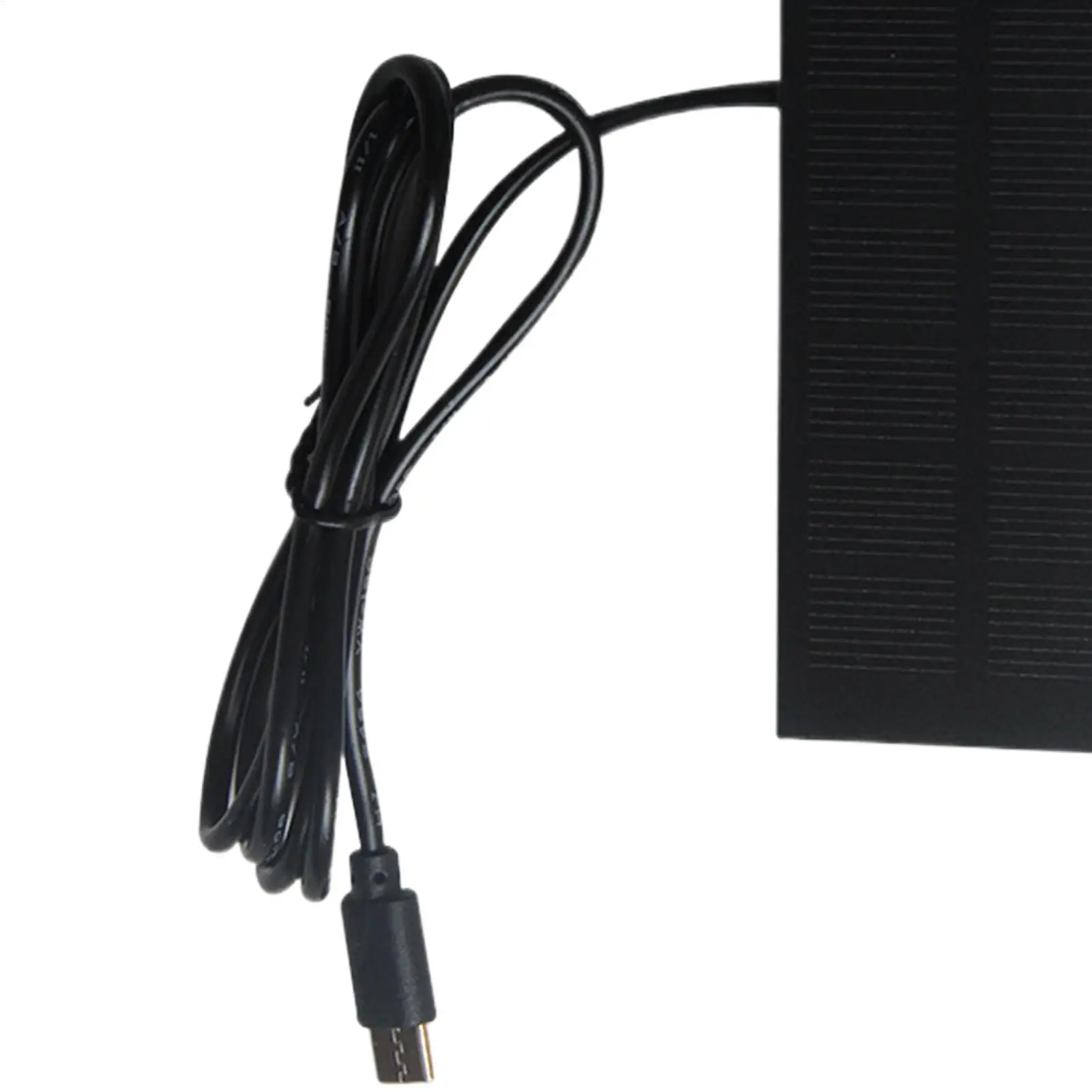 5W 5V Wetterfeste Solarplatte mit Typ-C-Ausgang Notstromsystem Leichtgewichtig für Mobiltelefone Batterie Lichtvorhang – Detail 7