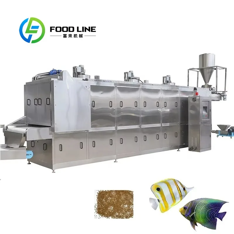 Customized Industrial Twin Screw Stainless Steel Extruder High Quality Floating Fish Feed Production Making Equipment