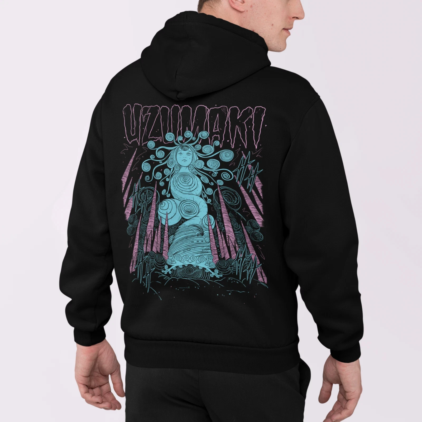 

Uzumaki Hoodie Tomie Junji Ito Hooded Sweatshirt Horror Anime Manga Slug Girl Limited Edition Collection