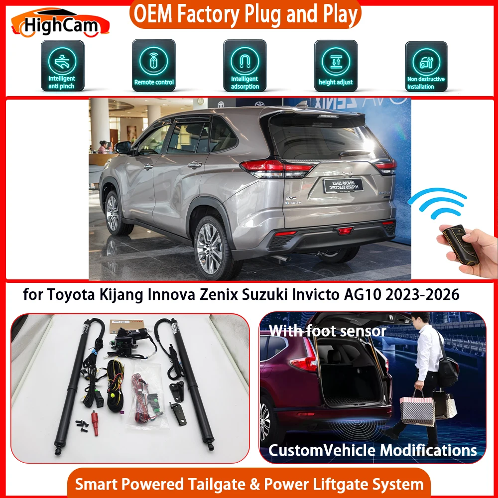 for Toyota Kijang Innova Zenix Suzuki Invicto AG10 2023-2026 OEM Smart Powered Tailgate Power Liftgate Tailgate Power Lift Gate