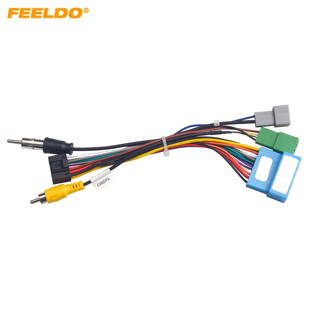 Car 16pin Power Cord Wiring Harness Adapter For Suzuki Swift 2006+ Installation Head Unit