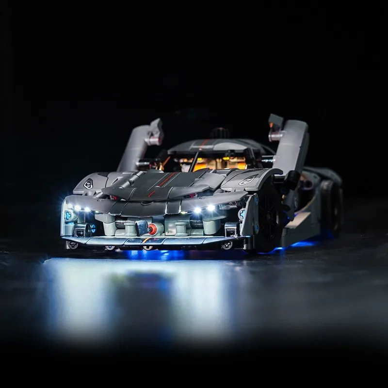 Kit de luz Led Technic para coche 42173 Jesko Absolut Hypercar, no bloques de construcción (solo juego de iluminación)