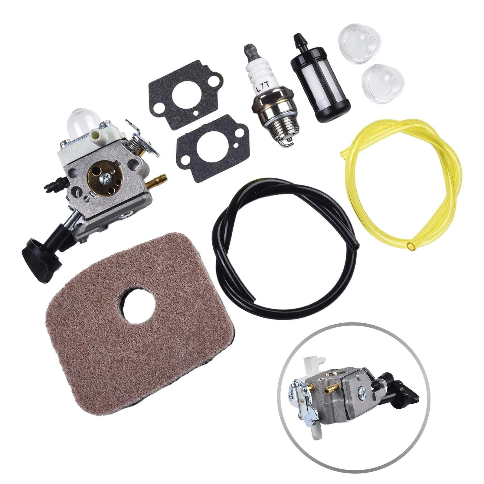 Parts Leaf Blower SH56 1 Set 4241120060 Kit BG56 BG86 Carburetor Service Fuel Lin Metal+plastic+sponge Brand New