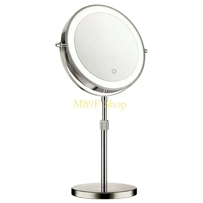 M89F Beauties Mirror Including 3X Magnification Double Side LED Adjustable Stand