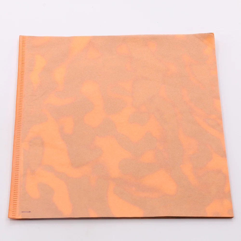 25pcs/pack 14cm Colorful Variegated Gold Leaf Foil Red Copper Foil for Art Craft Nail Earings Furniture Decoration Vintage DIY