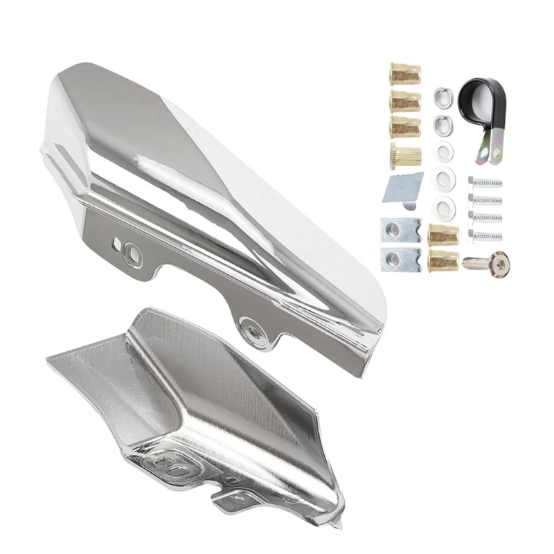  Motorcycle Middle Frame Air Deflector Heat Resistant Cover For 2001-2008 Models Motorcycle Insulation Panel Enduring