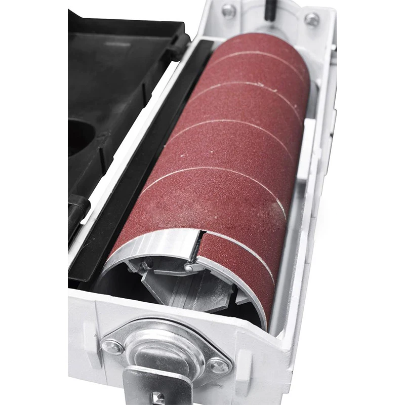MS3126 Flat Sand Planer Drum Sander Automatic Feed Sander with Adjustable Speed 1100W