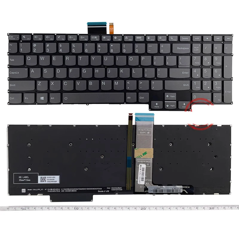 

New FOR ASUS Vivobook 17 X1702 X1702Z X1702ZA X1703 X1703ZA Keyboard US Black Backlit