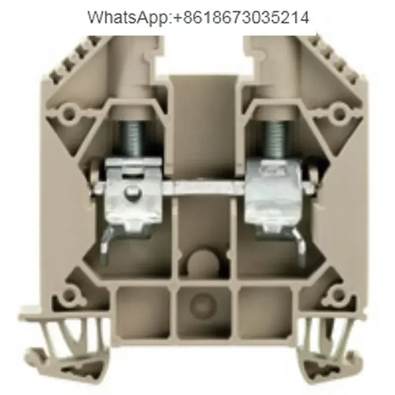 

50 Pcs WDU 16 1020400000 Feed-through Terminal Block