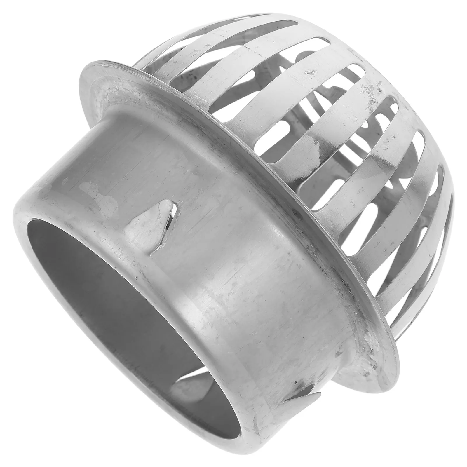 

Stainless Steel Round Floor Drain Cover Outdoor Balcony Rooftop Terrace Anti-Blocking Drain Grate for Rainwater Drainage Gutter