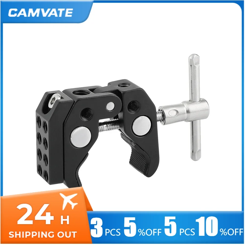 CAMVATE Versatile Super Crab Clamp With 1/4\