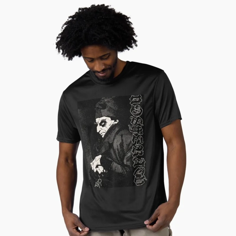0403 Horror Vampire NOSFERATU Scary halloween Gift t shirt Scream film Graphic clothes 100% cotton printed All size tops S-6XL