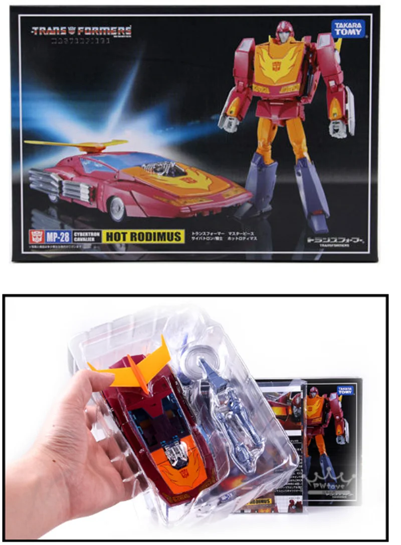 Capolavoro di trasformazione KO MP-28 MP28 Hot Rod G1 Series Version Action Figure Collection Robot Gifts Toys