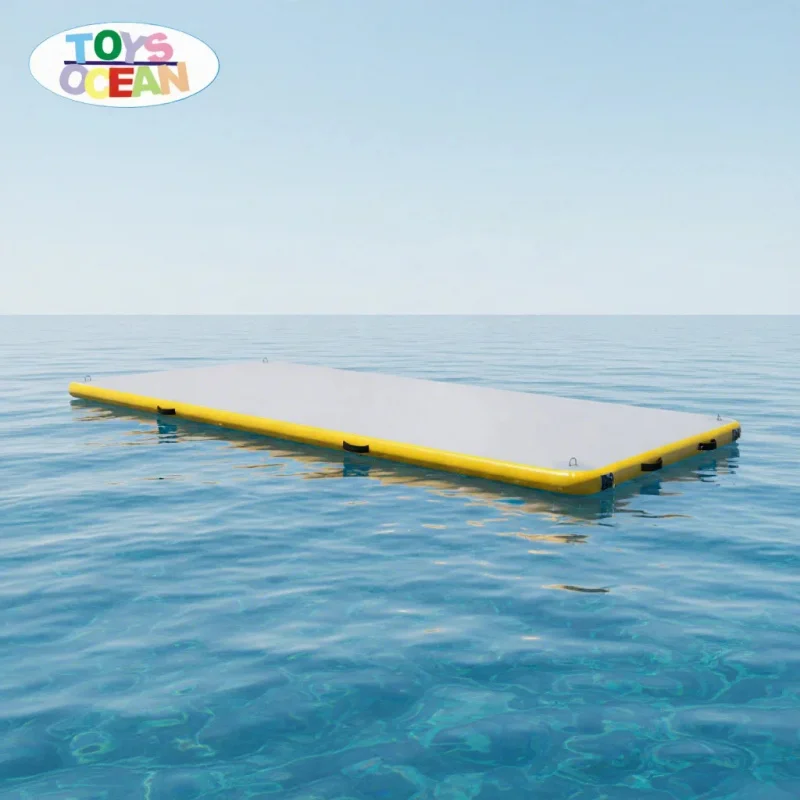 Factory Wholesale Price Inflatable Floating Dock Water Float Platform for Jetski Fish