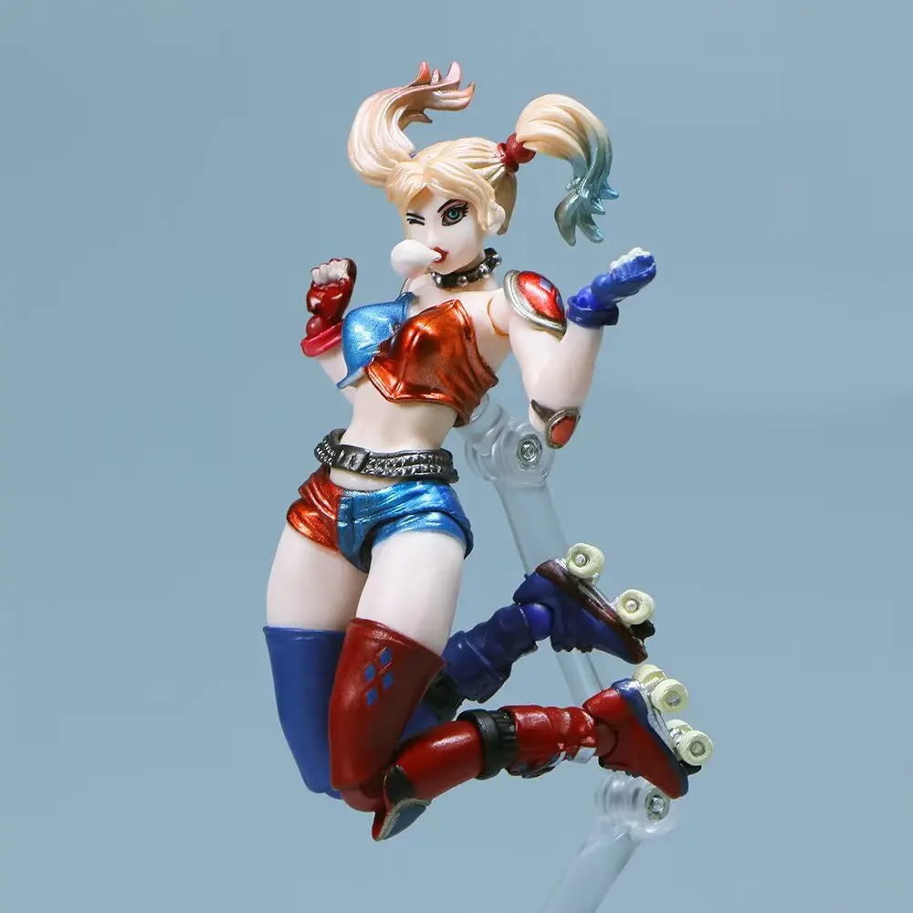 Amazing Series Yamaguchi No 015EX Harley Quinn Articulated Action Figure Boxed Collectible Model For Adult Home Display Decor view 3