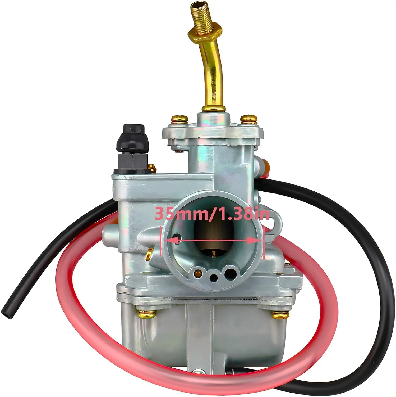 TTR90 Carburetor with Fuel Switch Valve for Yamahe TTR 90 TTR90E 5HN-14101-10-00 5HN-14101-00-00 2000-2005 ATV Quad