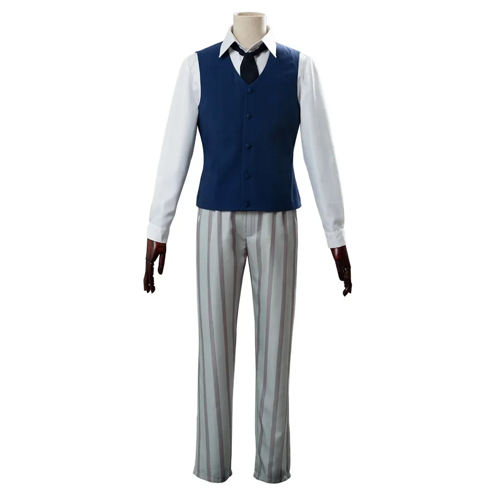 Anime Beastars Cosplay Cherryton High School Boys Uniform Louis Legosi Costume Outfit Full Suit