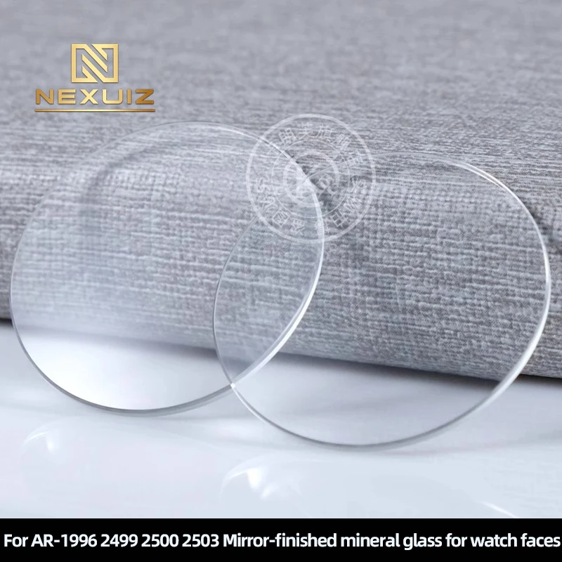 زجاج معدني شفاف لـ Armani AR2499 AR2500 صوفي 2503 زجاج معدني بمرآة لوجوه الساعات #1