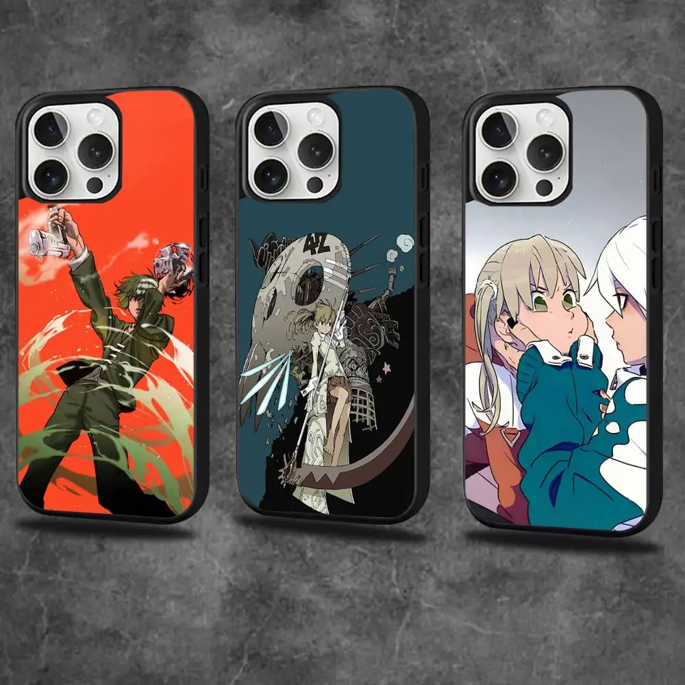 

Anime S-Soul Eater Phone Case For iPhone 17,16,15,14,13,12,11,Pro,Max,Plus,Mini,SE4,E Magnetic Magsafe Wireless Charging