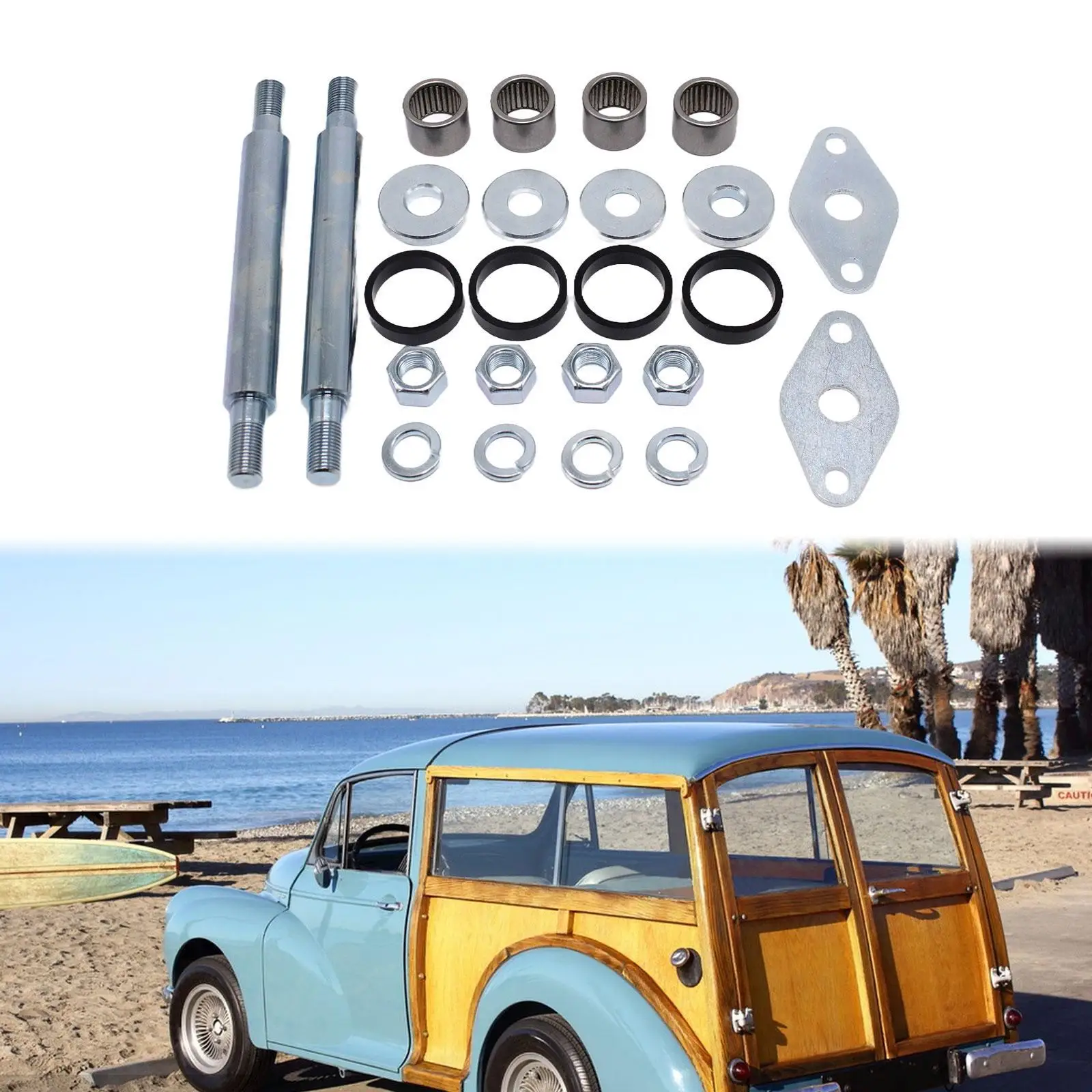 

Upper Arm Repair Kit Hardware Replaces for Classic Mini 1959-2000 Parts