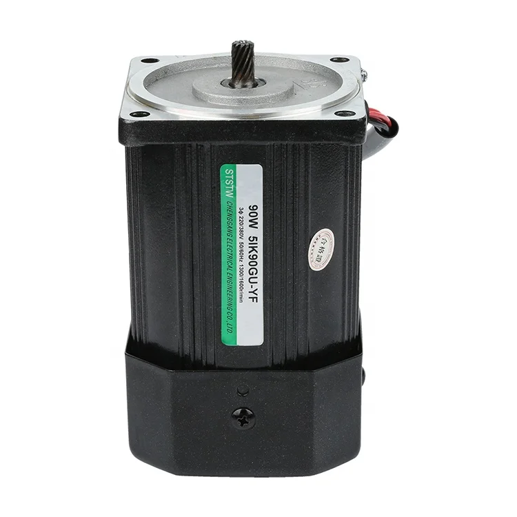 Diwager 90W มอเตอร์เกียร์เหนี่ยวนําสามเฟสพร้อมพัดลม