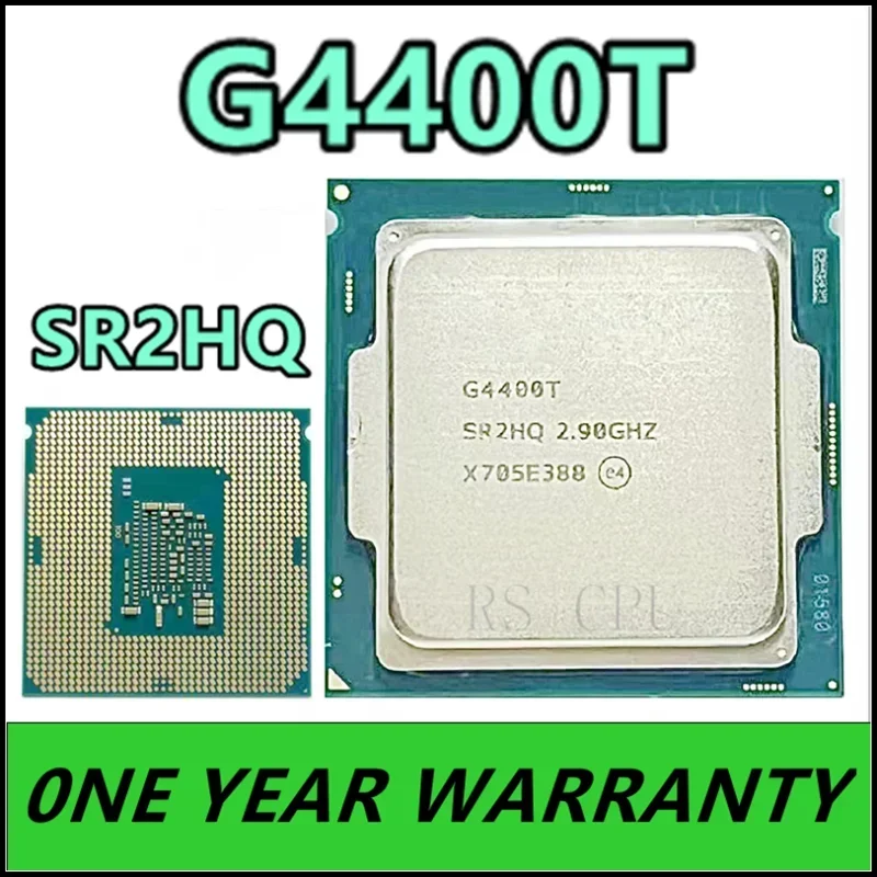 G4400T SR2HQ 2.9 جيجا هرتز معالج وحدة المعالجة المركزية ثنائي النواة ثنائي الخيط 3M 35W LGA 1151