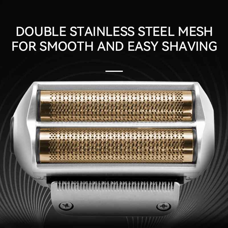 Kemei 1400 mAh Multi-functional 2 In 1 Electric Shavers Hair Clippers LCD Digital Display Reciprocating Razor For Men KM-2026