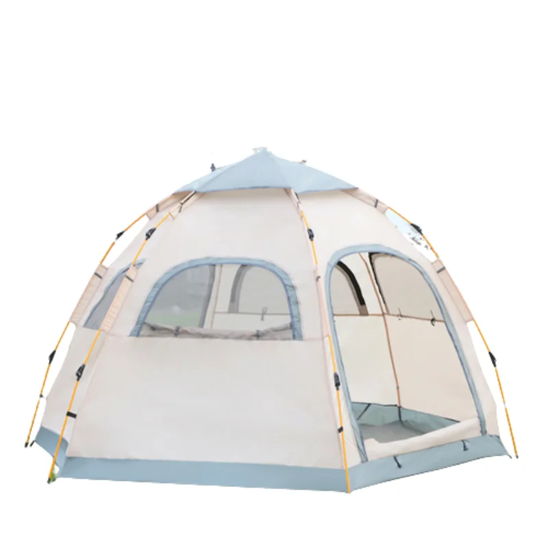 

Fully Automatic Quick Opening Outdoor Tent, Rainproof, Windproof, Sunscreen, Camping in the Wilderness, Portable Equipment