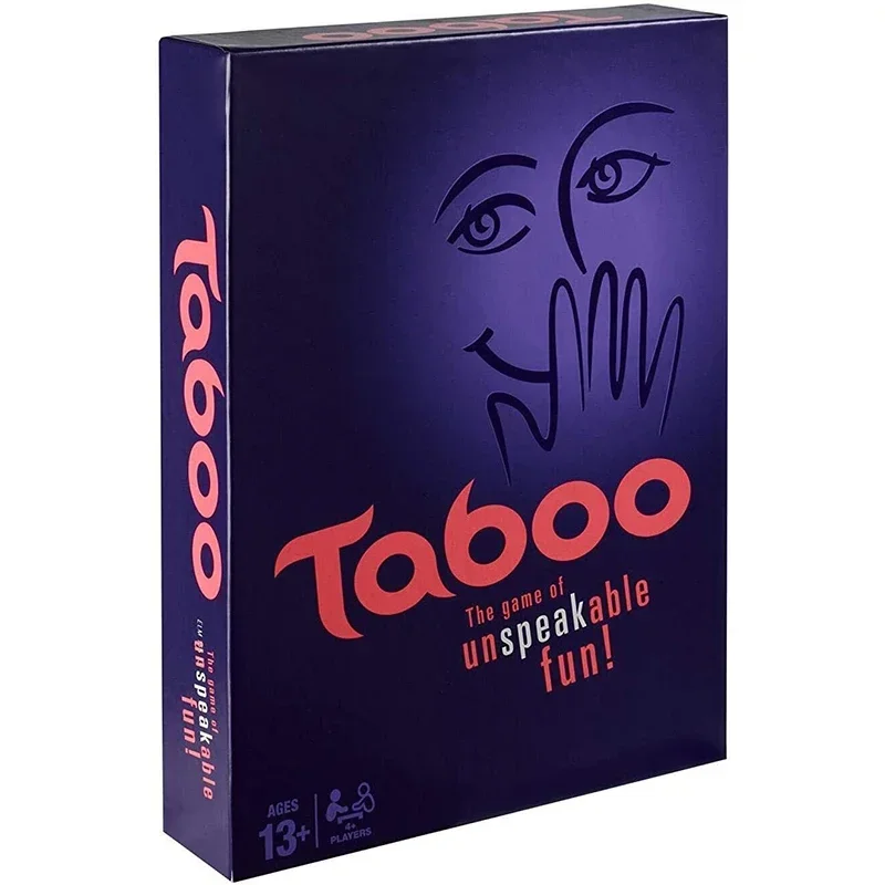 Exciting Party Game: Taboo - Fun Word Guessing Board Game for Adults & Family