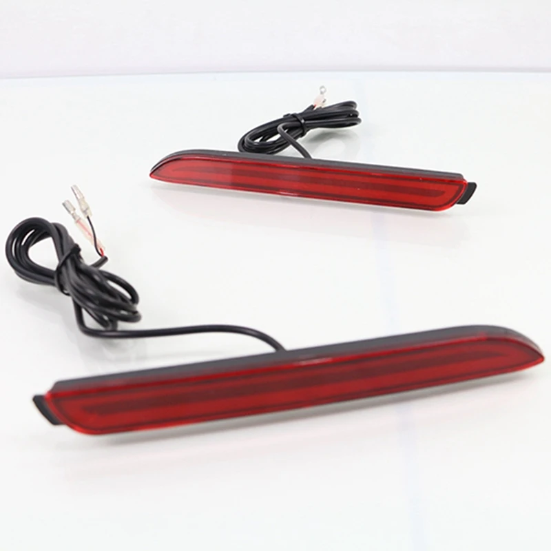 

20X LED Car Rear Bumper Reflector Tail Brake Light Bar For Toyota Camry Reiz Wish Sienna Innova Lexus(Two Functions)