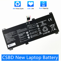 CSBD New 15.28V 56WH HB6081V1ECW-41 Laptop Battery For Huawei MagicBook Pro 2020 10210U Honor V700,MateBook D 16,HLY-W19RP W29