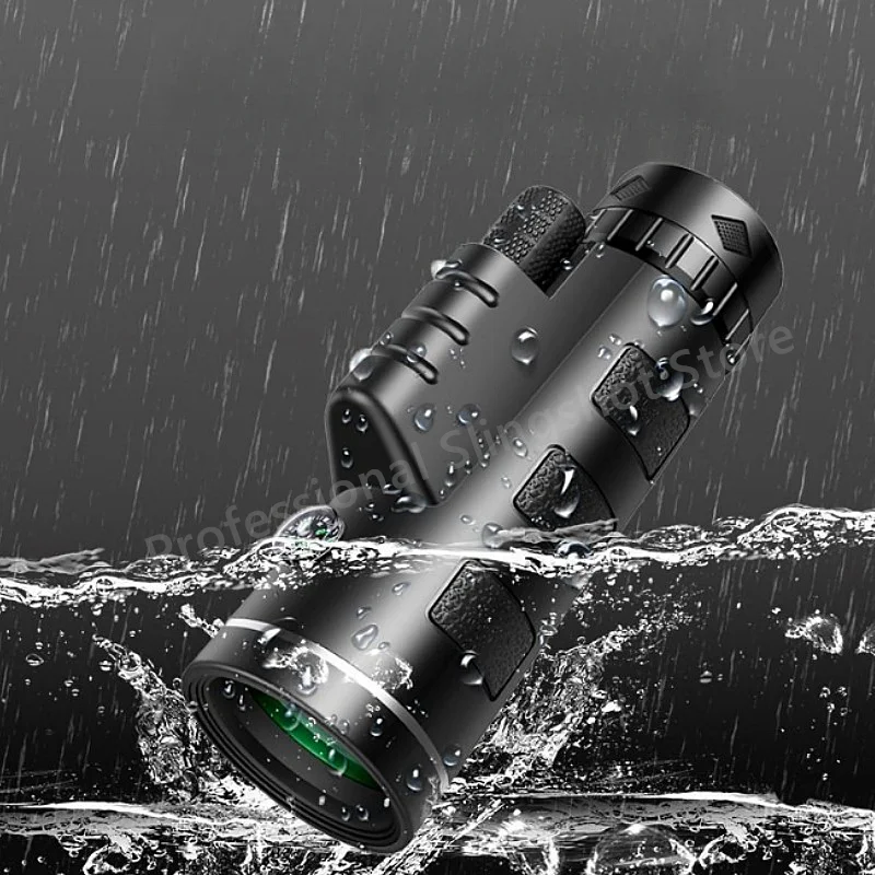 40X60 Military Zoom High-definition Powerful Binoculars Remote Portable Professional Telescopes Monocular Hunting Camping