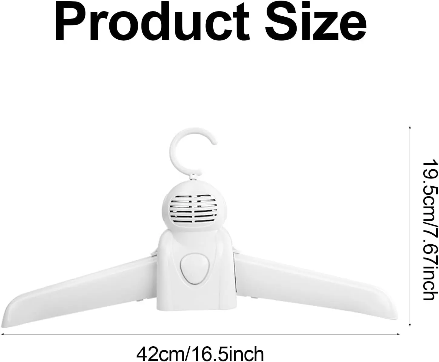 

Portable Electric Drying Clothes Rack Travel Foldable Heated Quick Drying Clothes