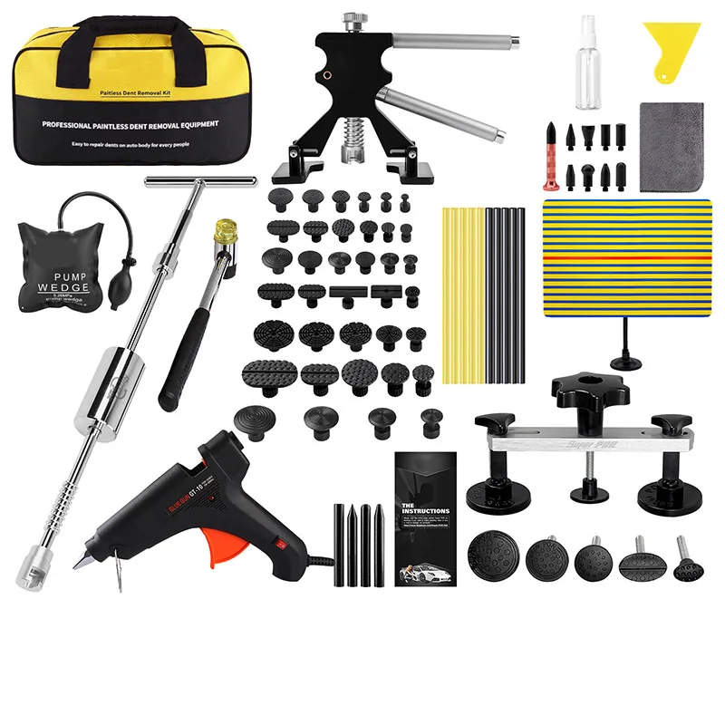Kit de débosselage sans peinture pour carrosserie de voiture, outils de débosselage, kits flacon