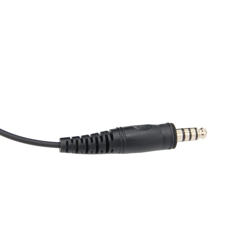 7.0mm Plug Earhook Single listen Earpiece Headset For Civil peltor Z-Tactical U94 Headset U94/Tac-sky PTT/M51 Headphones