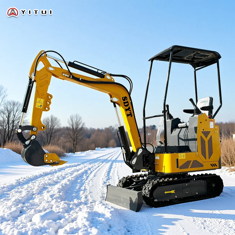 1.2 Tons Mini Excavator Customized Hydraulic Mini Digger CE EPA Euro 5 Certified Fast Delivery from Factory