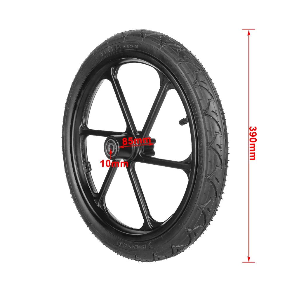 16 inch Front Disc Brake Wheels 16x1.75 Tire Inner tube Alloy Rim For Electric Scooters E-bike Folding Bicycles Accessories