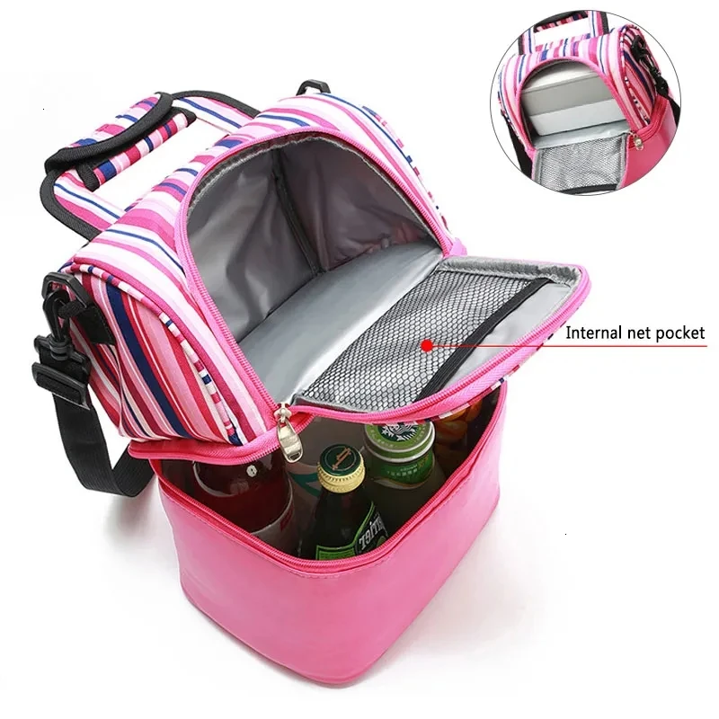 New Travel Outdoor Thermal Bag For Snack Women Men Lunch Box Bag For Kids School Cool Bag Food Cooler ice pack For Meal