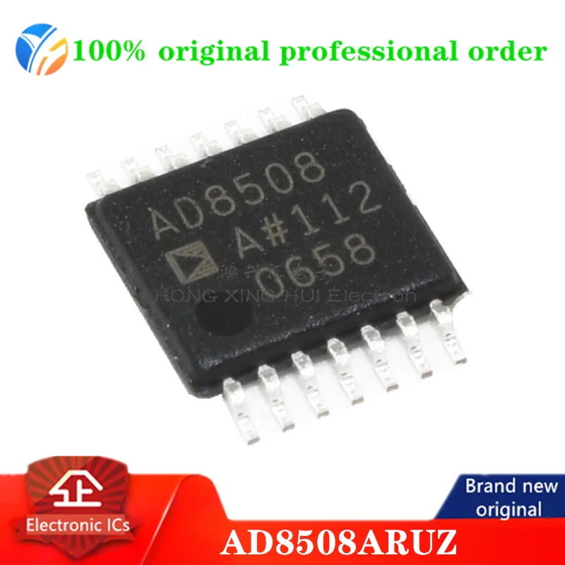 100% original AD8508ARUZ Op Amp Quad Micropower Amplifier R-R I/O ±2.5V/5V 14-Pin TSSOP Tube