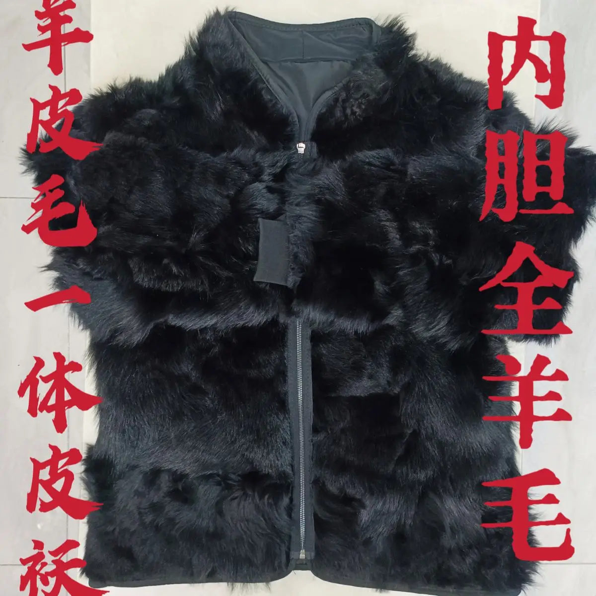 

Новая мужская зимняя куртка из натурального меха с подкладкой из овечьей шерсти, утепленная, ветрозащитная, с флисовой подкладкой