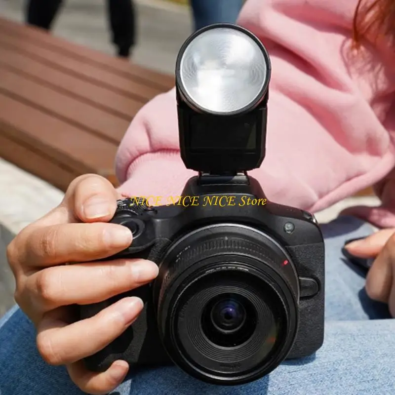 ميني فلاش ملء ضوء الفيديو ضوء مع جاذبية عتيقة يرفع تجربة التصوير الفوتوغرافي لالتقاطات الشوارع والحدث