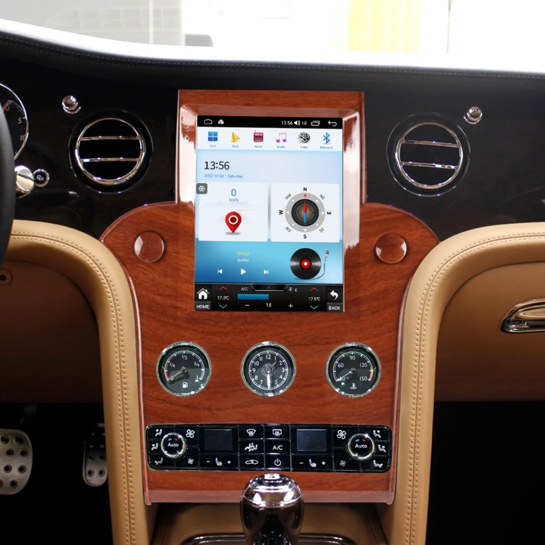 

9.7 Inch Android 13 CarPlay Multimedia Player Display Screen for Bentley Mulsanne 2011-2019 Car Radio 4G+WiFi GPS Navigation