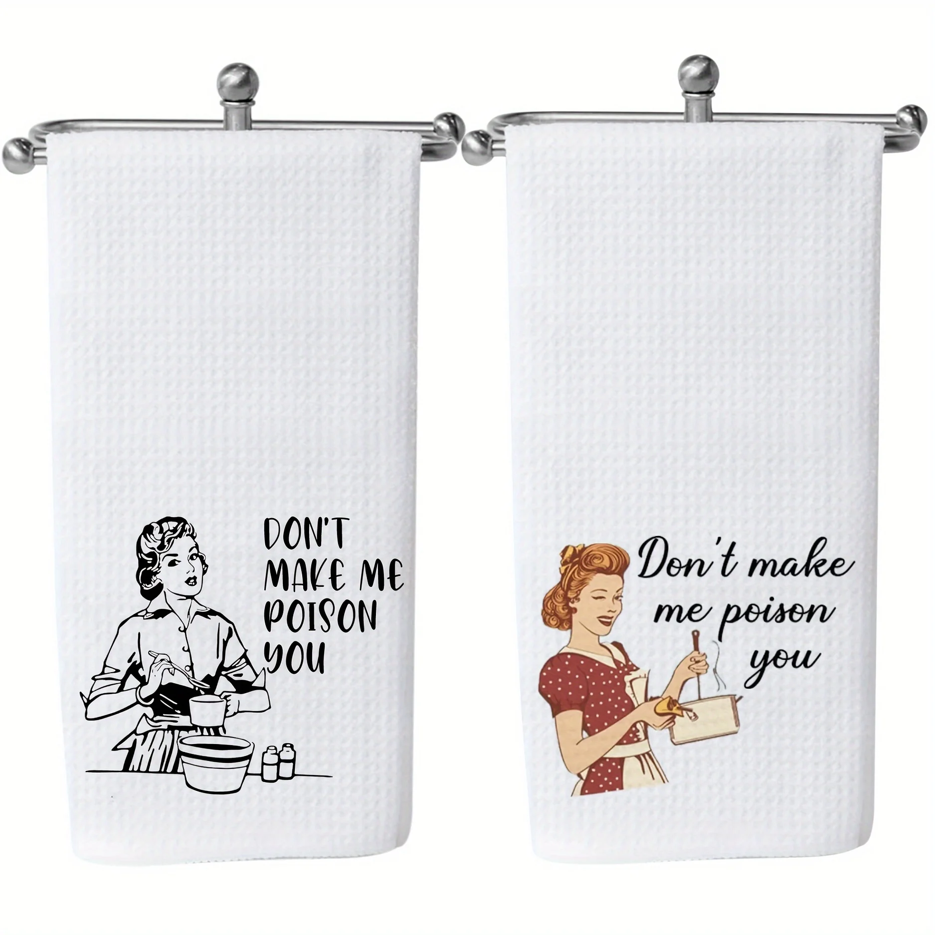 Funny Kitchen Towels, Funny Kitchen Golf Towels ,Super Absorbent Towels, Kitchen Decor, Golf Wedding Gifts, Gifts For Mom