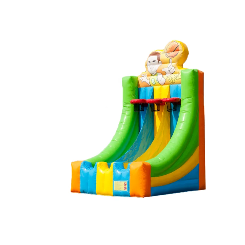 Inflatable Interactive Sports Game Basketball Inflatable Basketball Game Inflatable Basketball Hoop Toss Game