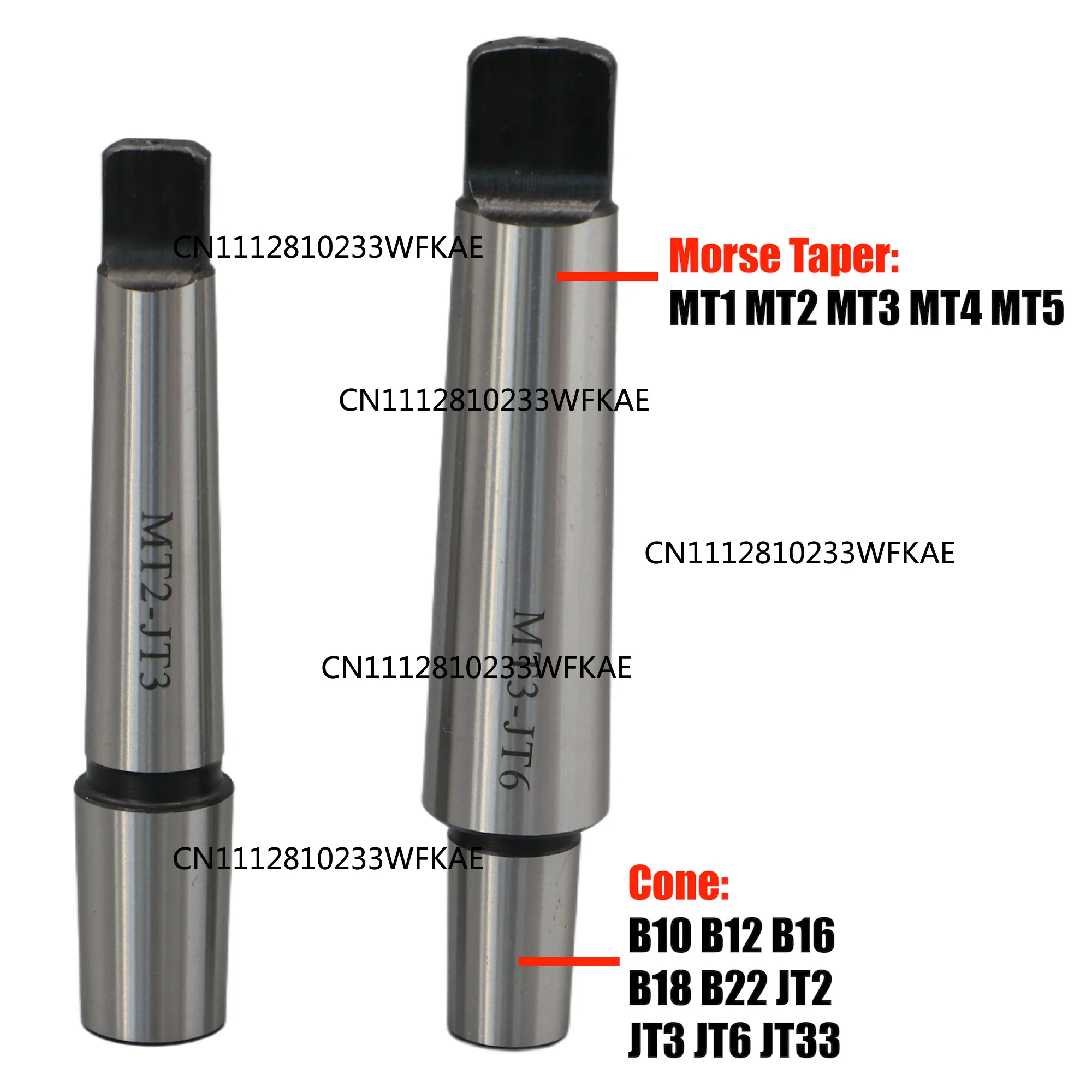 Taper shank rod MT1/2/3/4/5 B10/12/16/18/22 JT3/33/6 drill chuck spindle for numerical control lathes and drilling machines