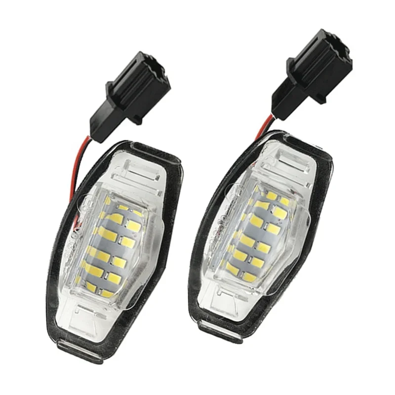 1Pair Car Led License Plate Light License Plate Light Lamp For Honda Civic Honda Accord Replacement Accessories