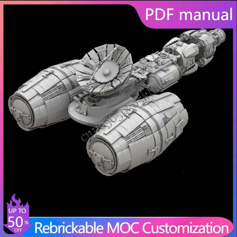 

3491 PCS Rebel Tanker Ship Space War Military MOC SpaceShip Battle Custom Puzzles Architecture DIY Education Assembly Model Gift