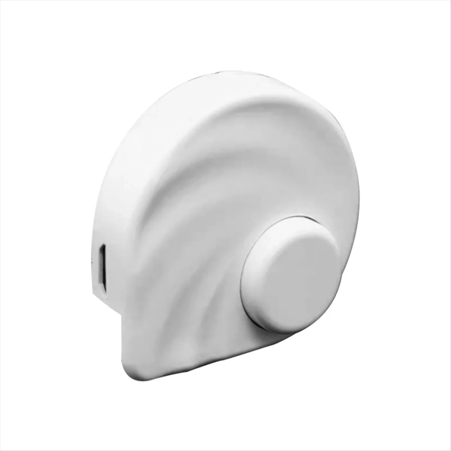 เครื่องดูดฝุ่น USB สีขาว Essential ที่มีประสิทธิภาพ ใช้งานได้หลากหลาย และใช้งานง่าย พร้อมหลอดไฟ LED อันทรงพลังและไฟเลเซอร์ - เครื่องมือที่สมบูรณ์แบบ